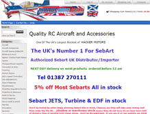 Tablet Screenshot of dumfries-model-flying.com